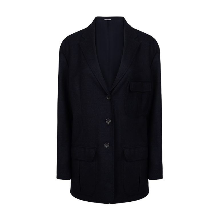 Wool Safari Jacket | Front view of Wool Safari Jacket DUSAN