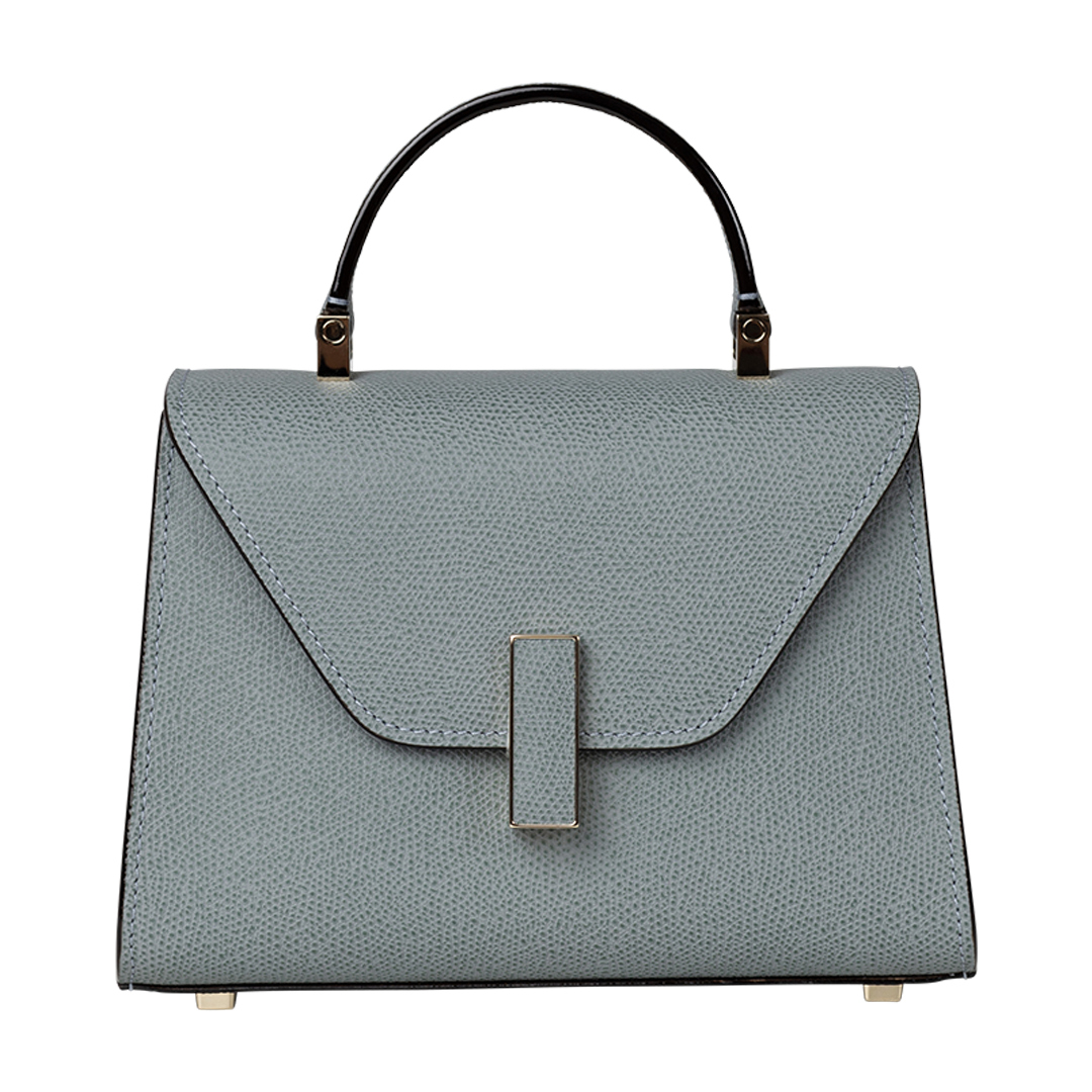 Iside Top-Handle Mini Bag | Front view of Iside Top-Handle Mini Bag VALEXTRA