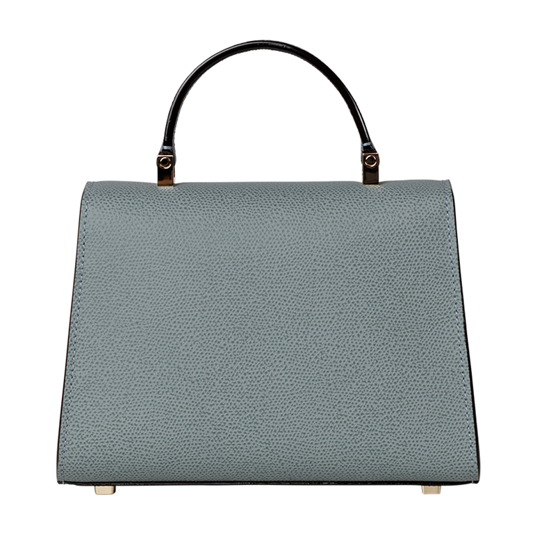 Iside Top-Handle Mini Bag | Back view of Iside Top-Handle Mini Bag VALEXTRA