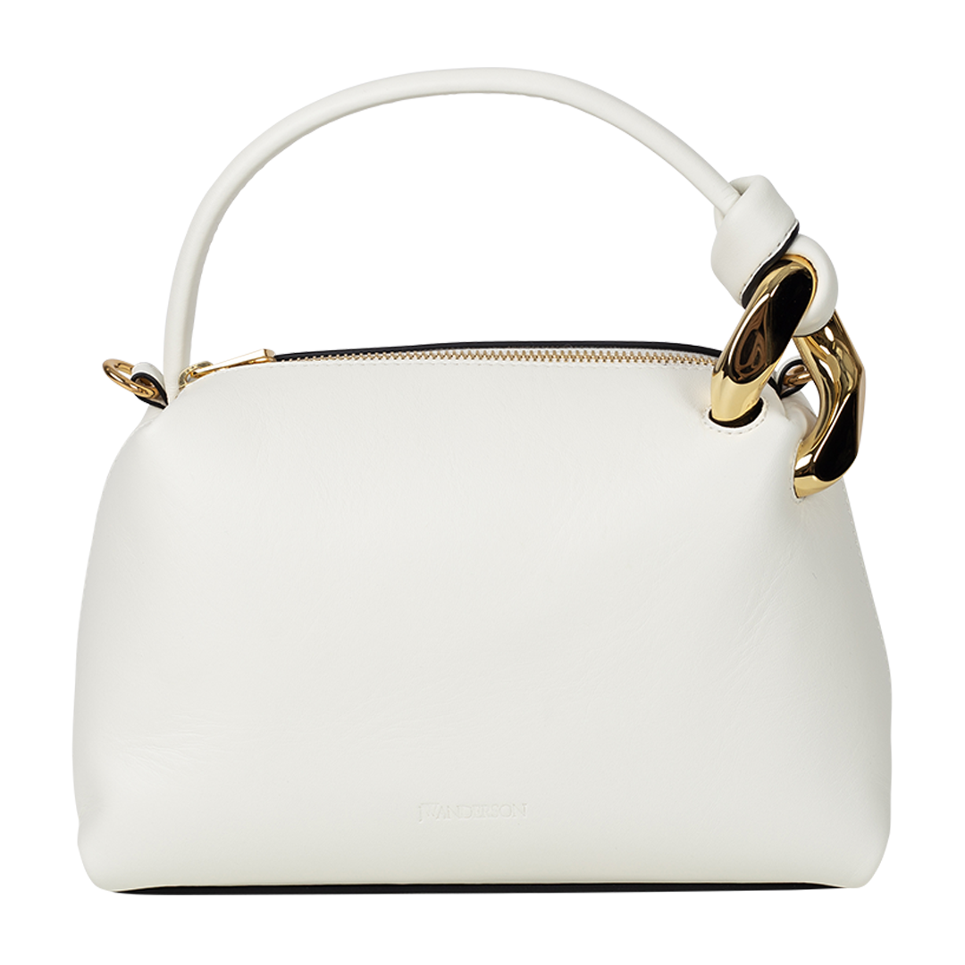 Small Corner Bag Off-White | Front view of Small Corner Bag Off-White J.W. ANDERSON