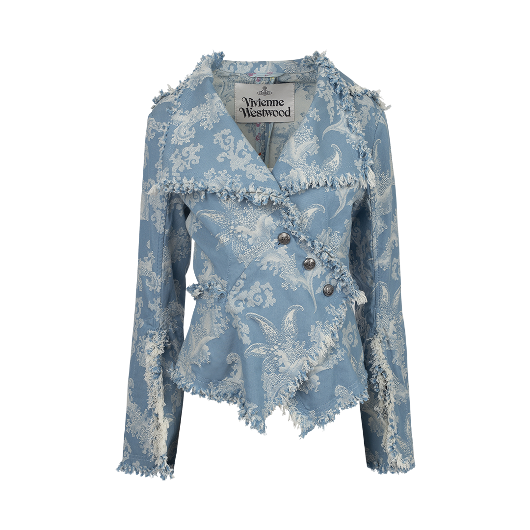 Worth More Jacquard Jacket | Front view of Worth More Jacquard Jacket VIVEINNE WESTWOOD