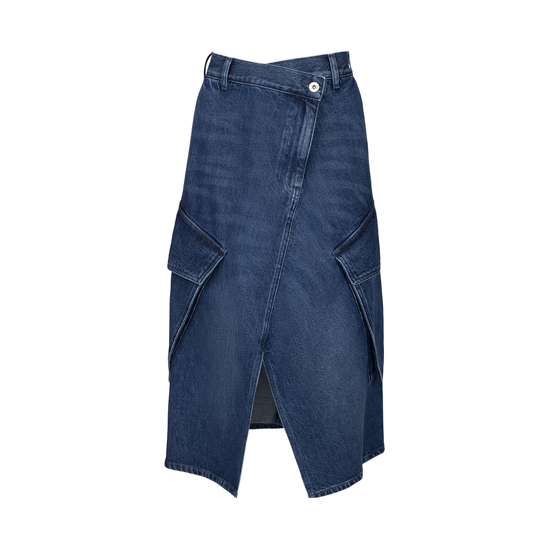 Cargo Pocket Midi Skirt | Front view of Cargo Pocket Midi Skirt JW ANDERSON