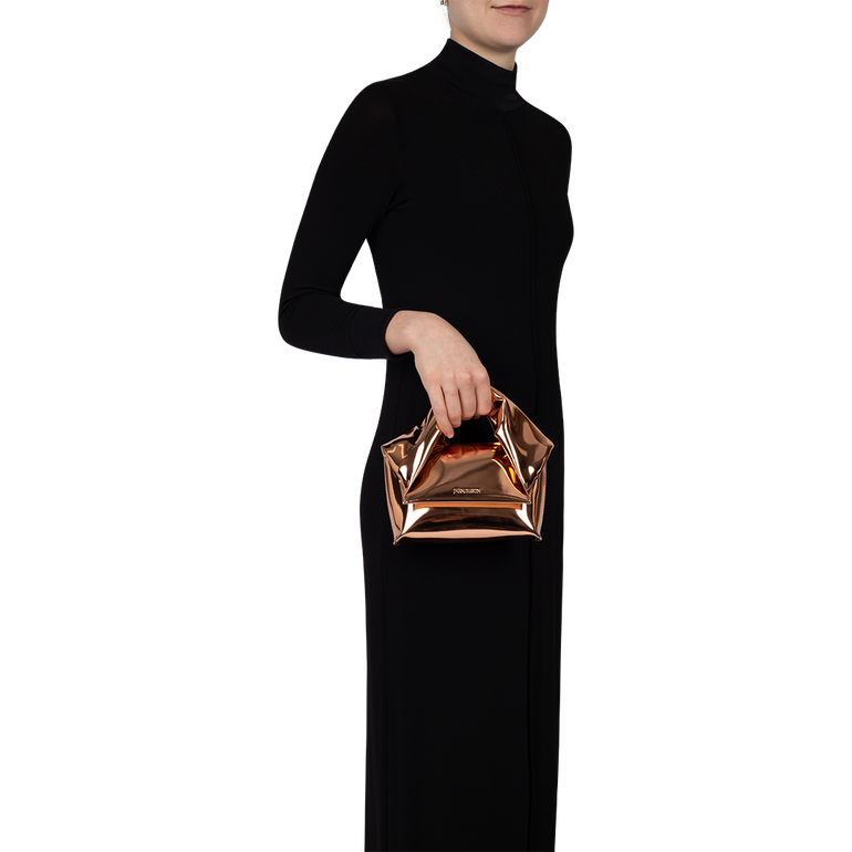 Twister Top-Handle Bag | On-Model view of Twister Top-Handle Bag JIL SANDER