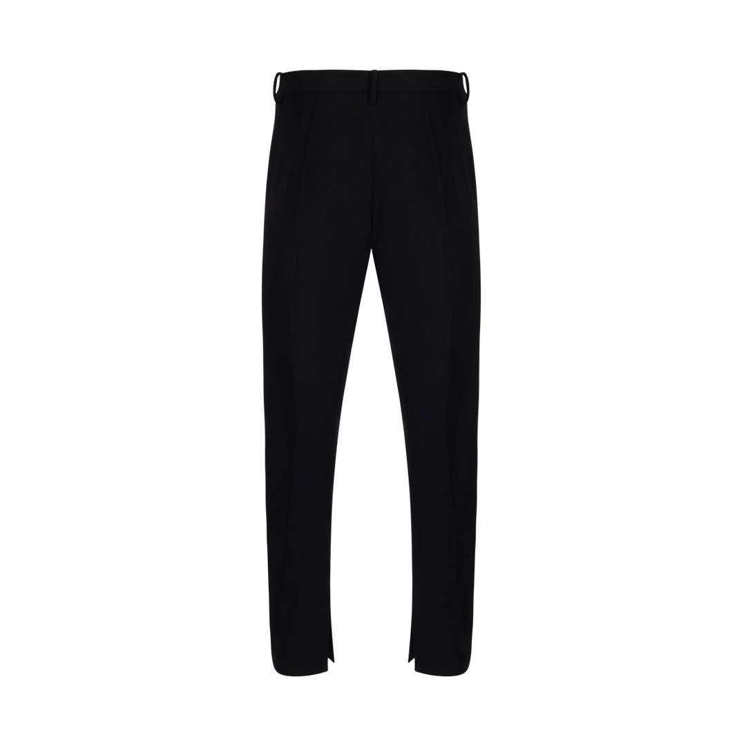 Crepe Tailored Pants | Back view of Crepe Tailored Pants MAGDA BUTRYM