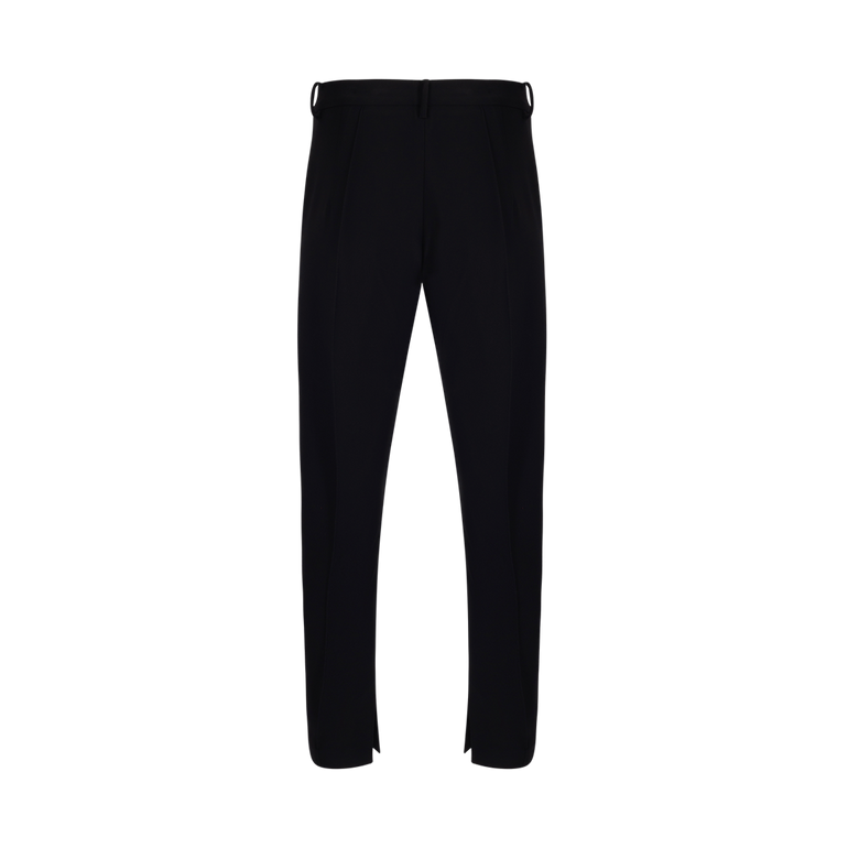 Crepe Tailored Pants | Back view of Crepe Tailored Pants MAGDA BUTRYM