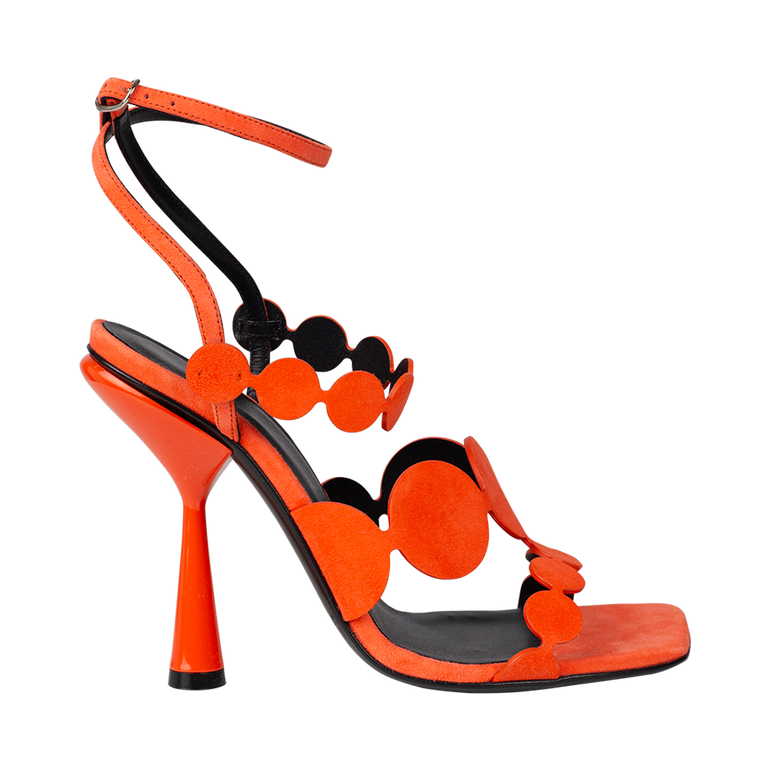 Bulles Heeled Sandals | Front view of Bulles Heeled Sandals PIERRE HARDY