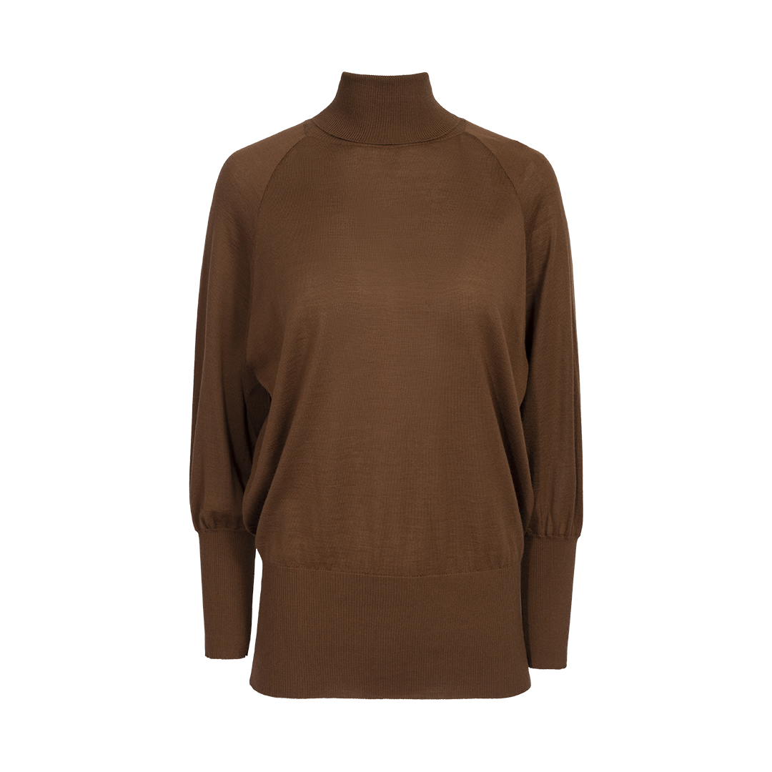 Raglan Turtleneck Sweater