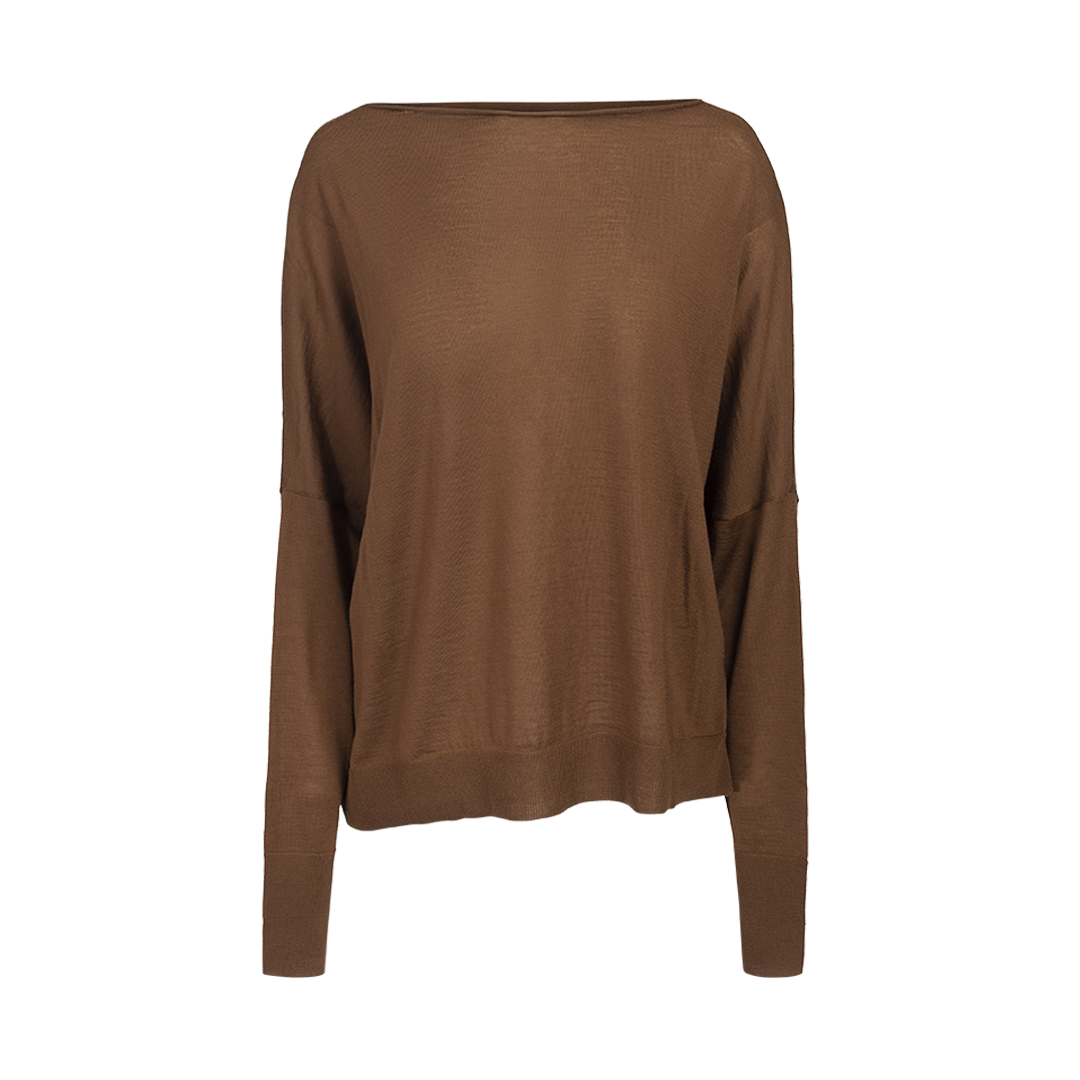Boat Neck Cashmere Sweater