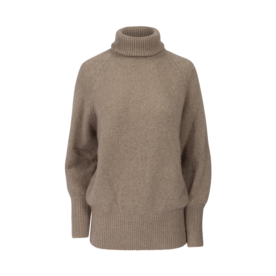 Turtleneck Raglan Sweater