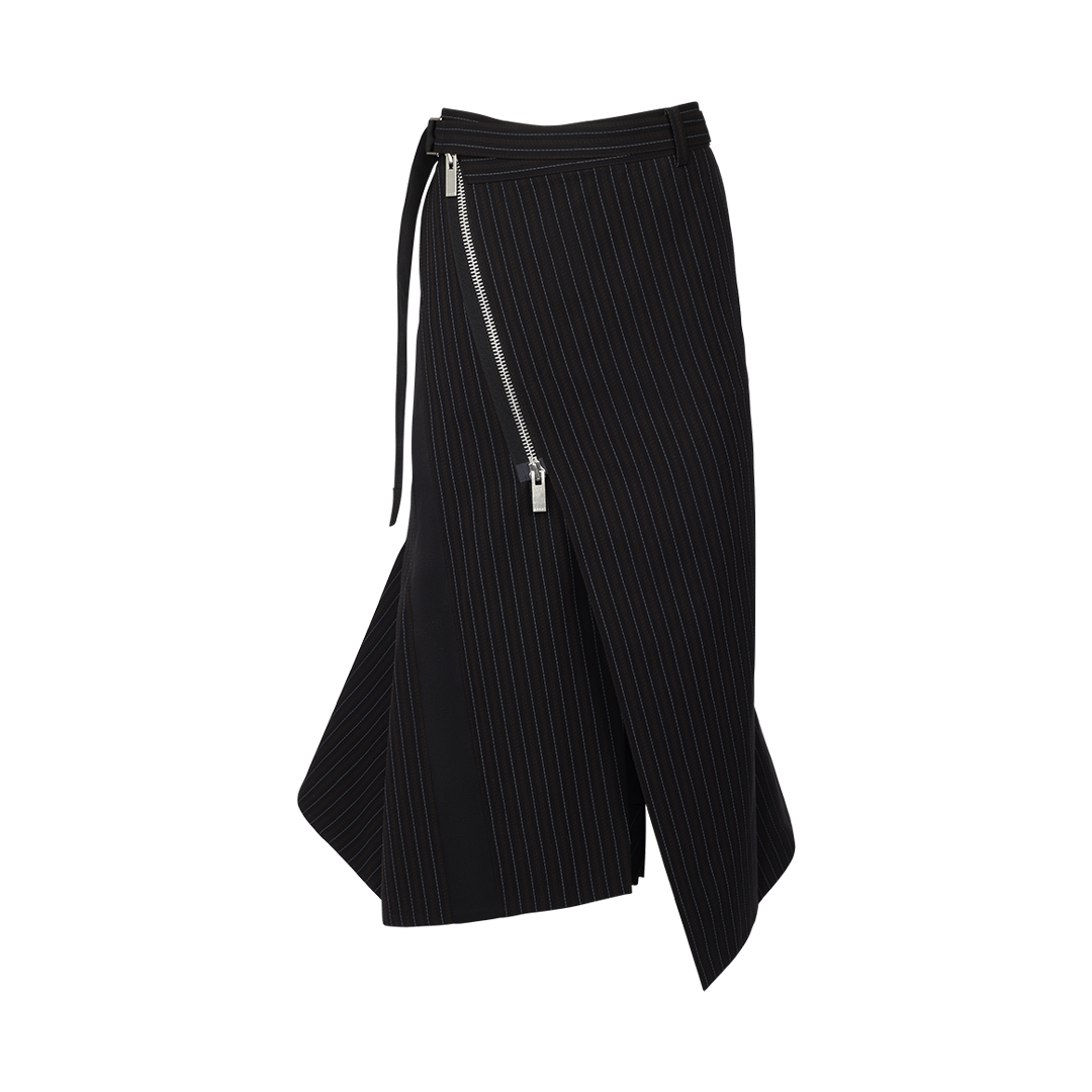 Asymmetric Midi Skirt