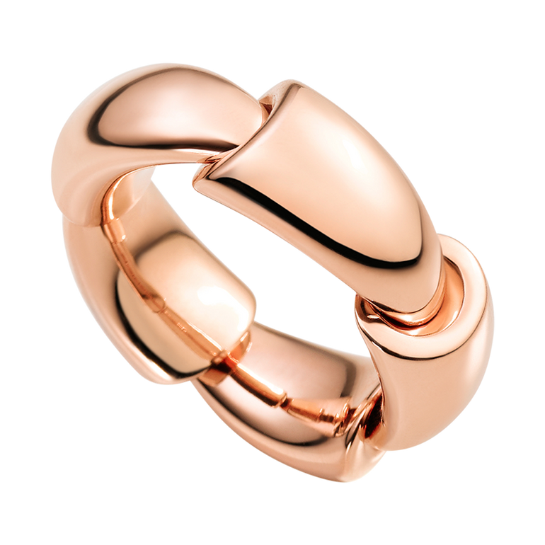 Calla Gold Ring | Front view of Calla Gold Ring VHERNIER