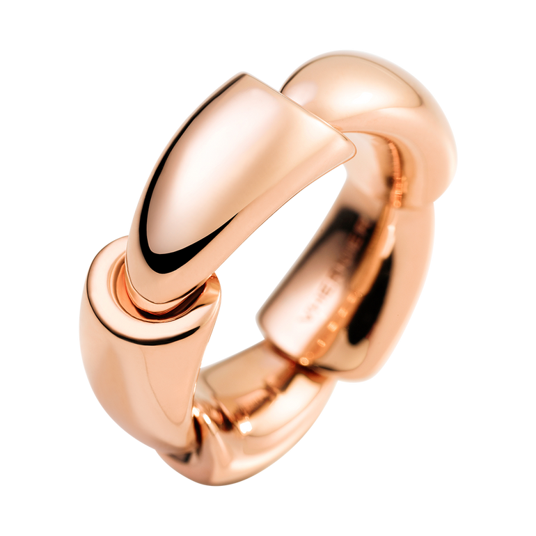 Calla Gold Ring | Side view of Calla Gold Ring VHERNIER