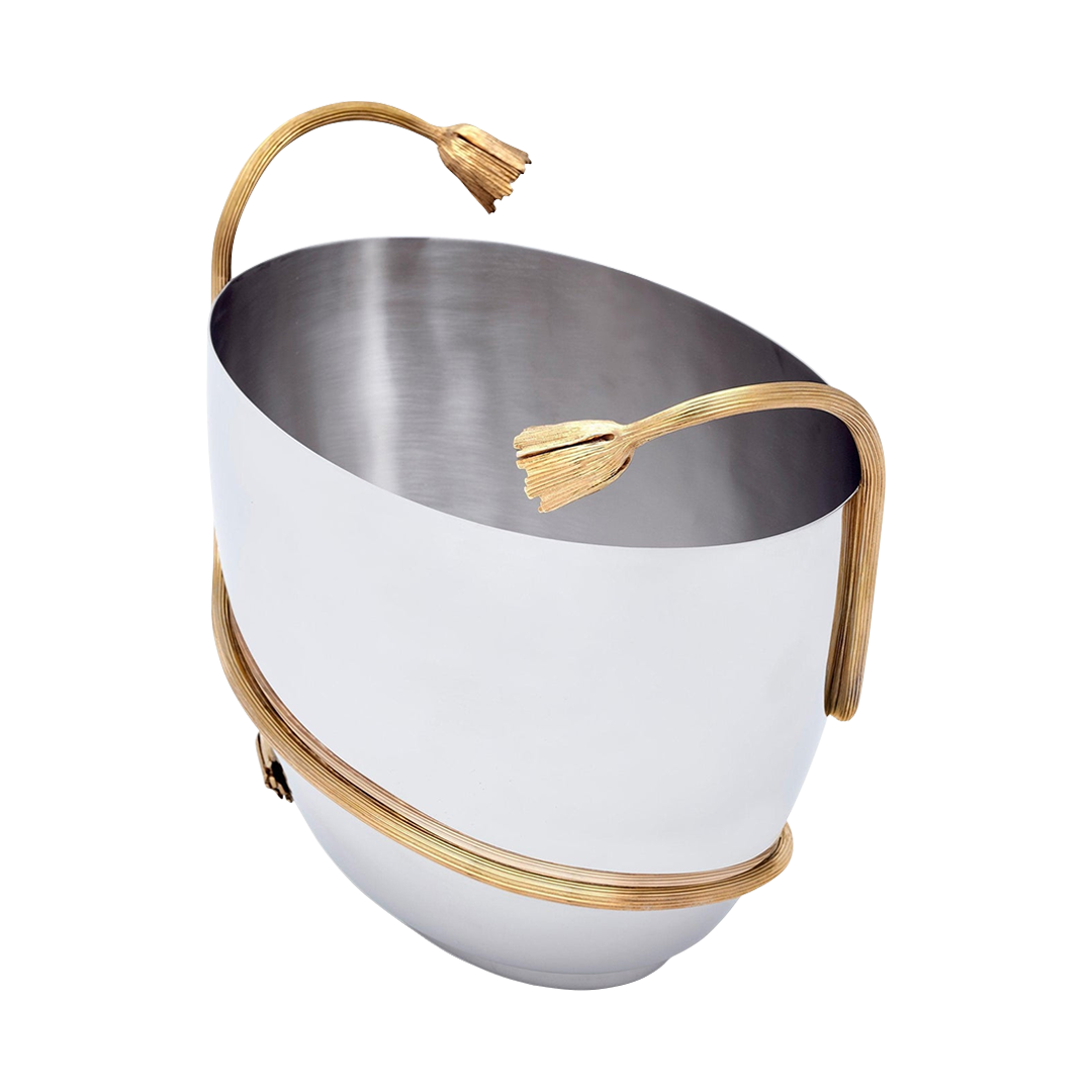 Deco Leaves Champagne/Ice Bucket - Thumbnail 5