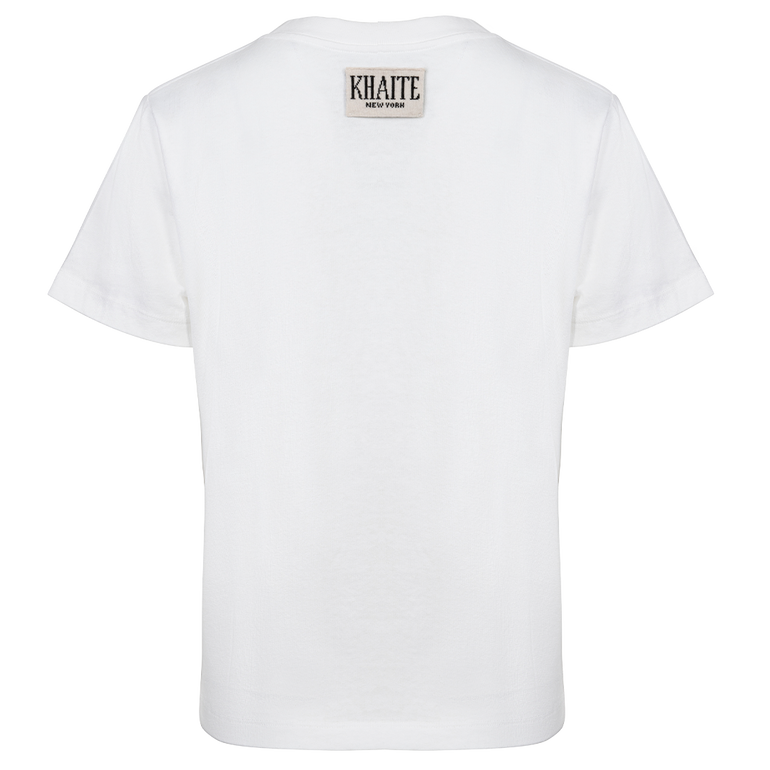 EmmyLou Tee Shirt | Back View of EmmyLou Tee Shirt in White