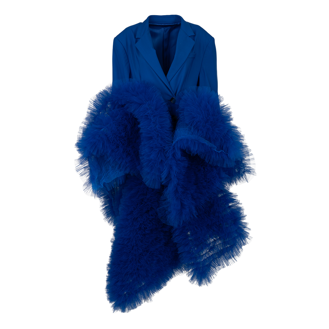 Sculpted Ruffle Jacket – FORTY FIVE TEN