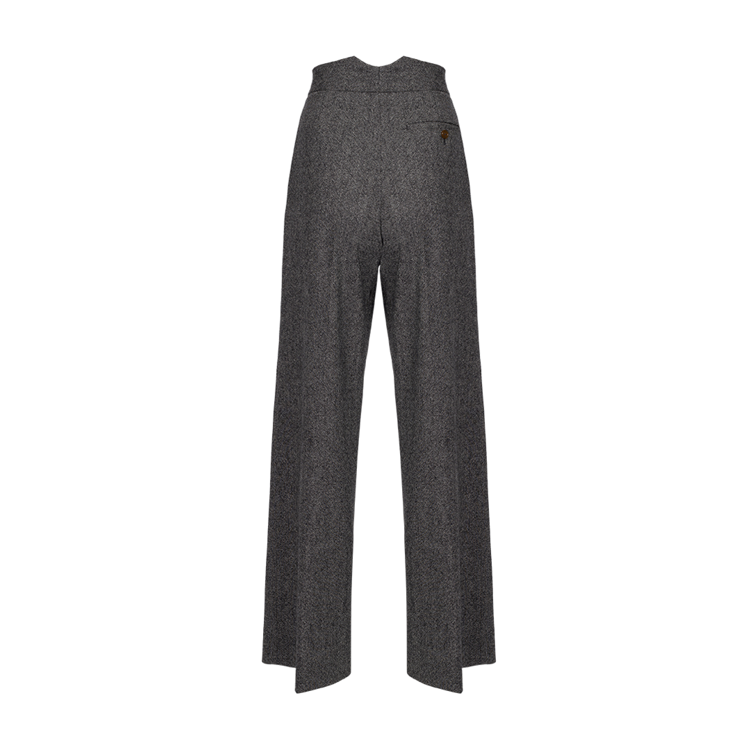 Lauren Straight-Leg Trousers | Back view of Lauren Straight-Leg Trousers VIVIENNE WESTWOOD