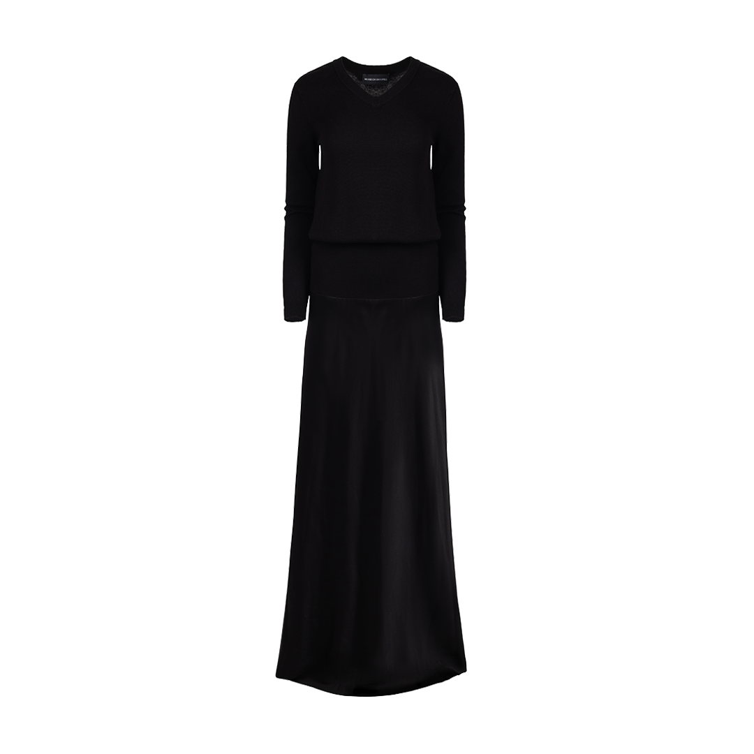 The Kerolyn Layered Maxi Dress | Front view of The Kerolyn Layered Maxi Dress BRANDON MAXWELL