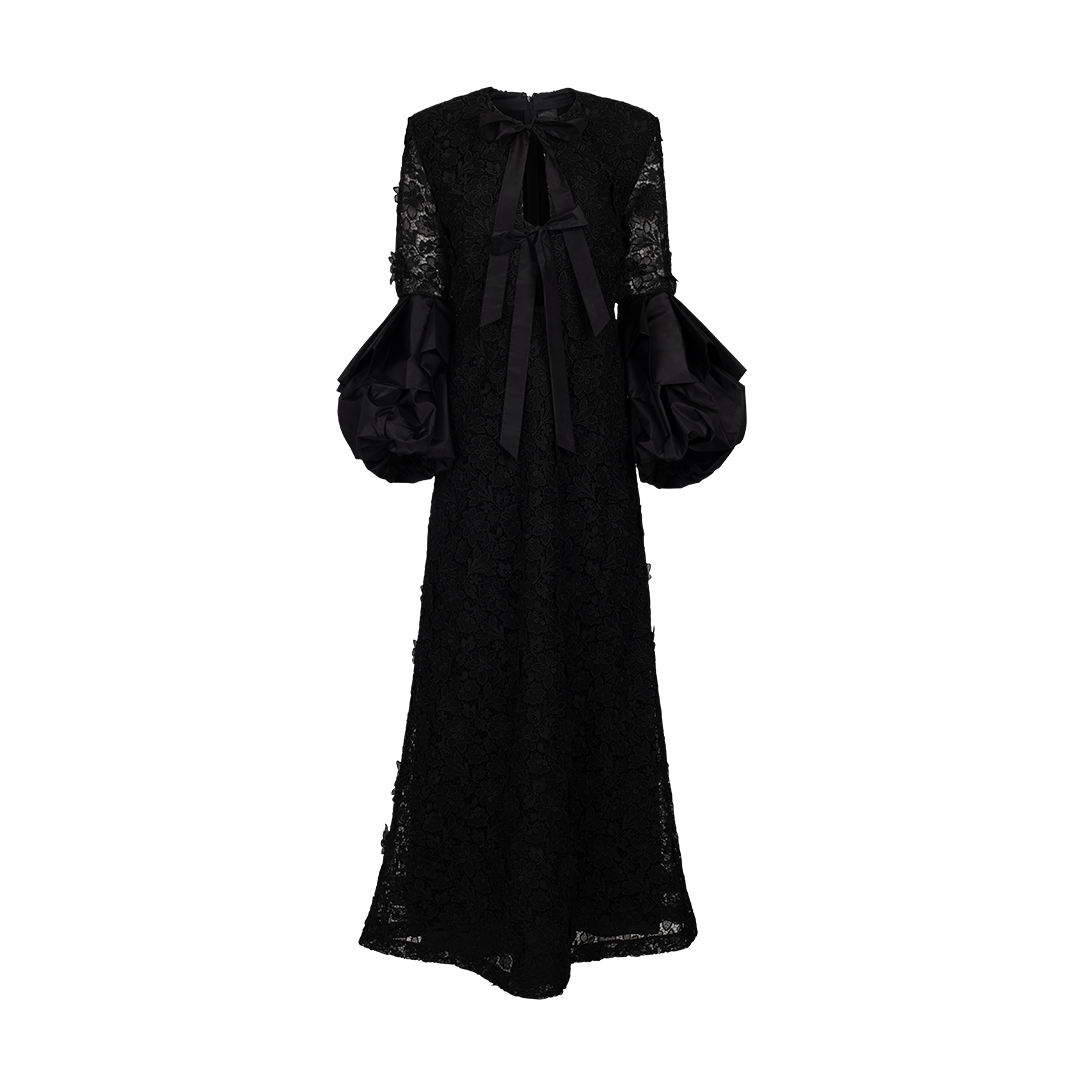 Jayma Lace Gown | Front view of Jayma Lace Gown HUISHAN ZHANG