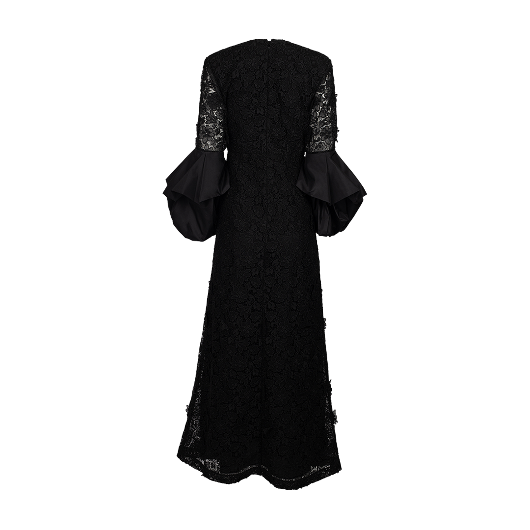 Jayma Lace Gown | Back view of Jayma Lace Gown HUISHAN ZHANG