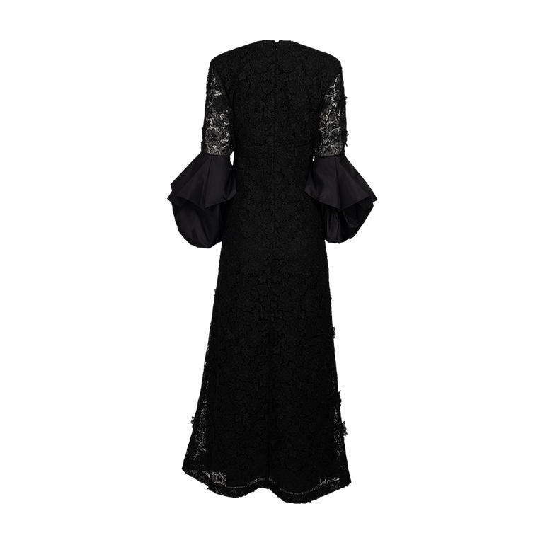 Jayma Lace Gown | Back view of Jayma Lace Gown HUISHAN ZHANG