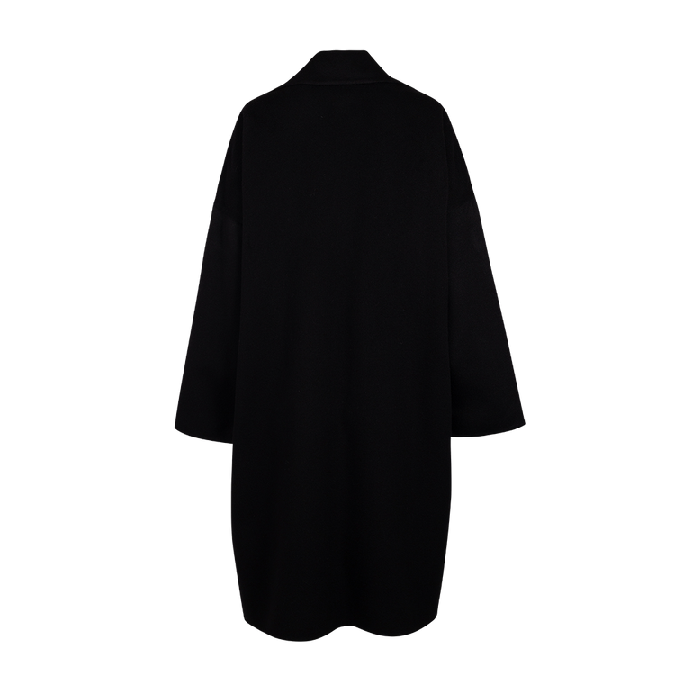 Oversized Wool Coat | Back view of Oversized Wool Coat DUSAN