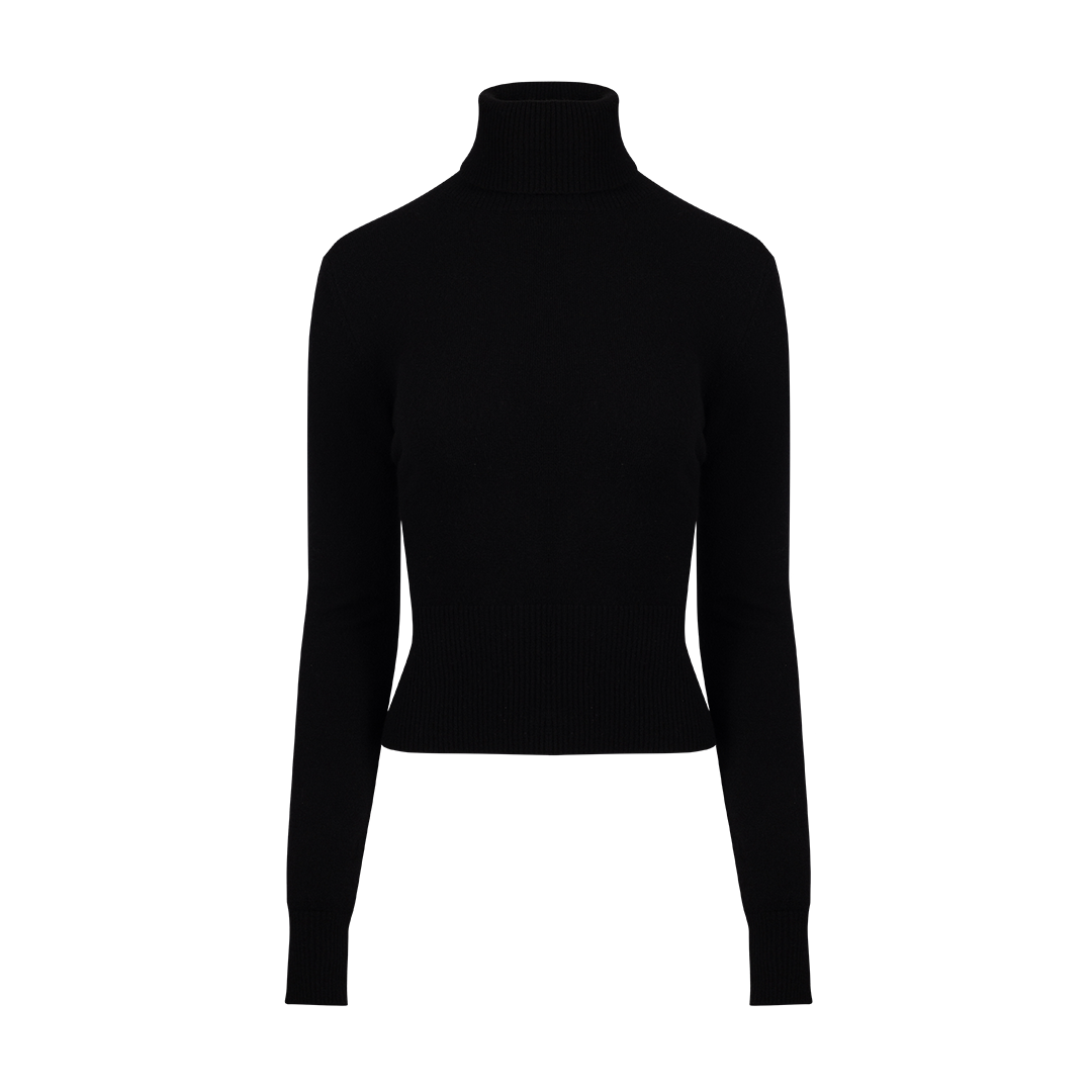 Easy Turtleneck Sweater | Front view of Easy Turtleneck Sweater DUSAN