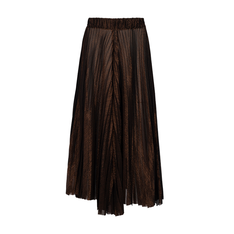 Pleated Wide-Leg Trouser | Front view of Pleated Wide-Leg Trouser DUSAN
