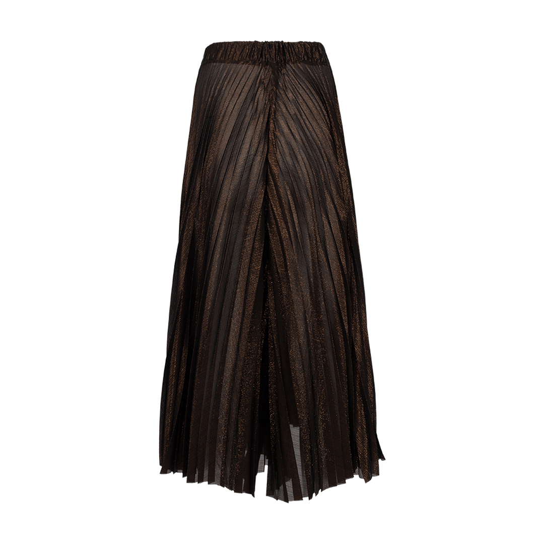 Pleated Wide-Leg Trouser | Back view of Pleated Wide-Leg Trouser DUSAN