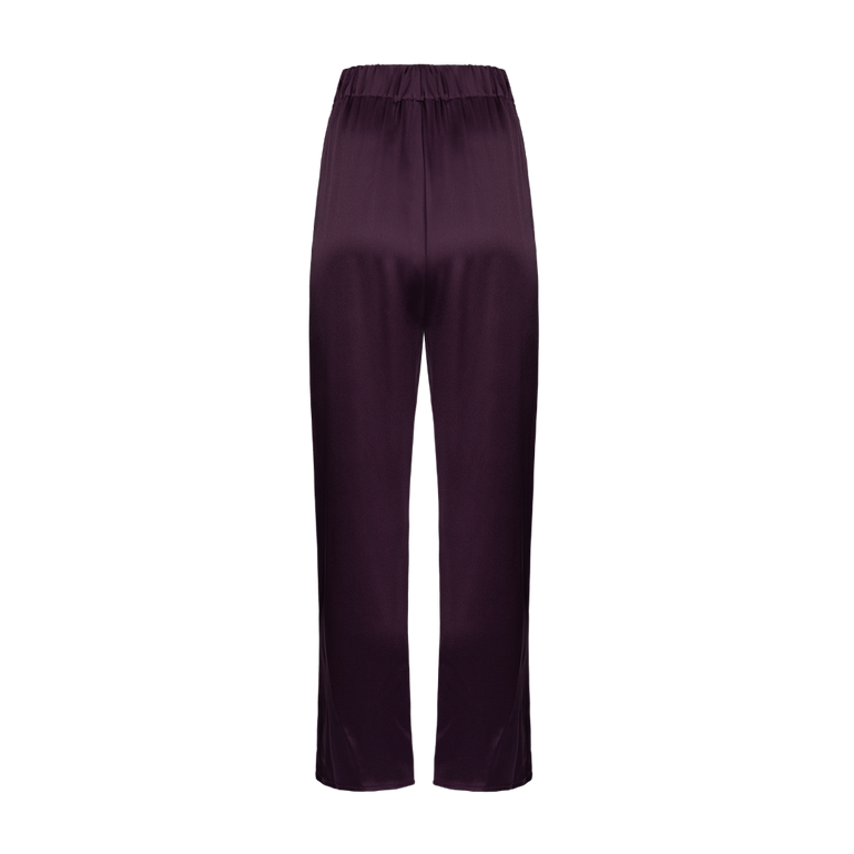 Flared Pant Purple | Back view Flared Pant Purple DUSAN