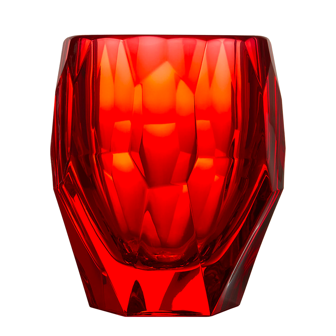 Milly Large Tumbler Red | Front view of Milly Large Tumbler Red MARIO LUCA GIUSTI