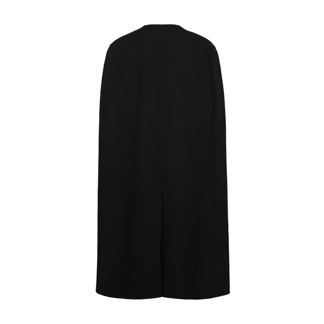 Belted Wool Cape | Back view of Belted Wool Cape JIL SANDER