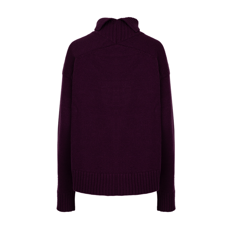 Droptail Sweater | Back view of Droptail Sweater JIL SANDER