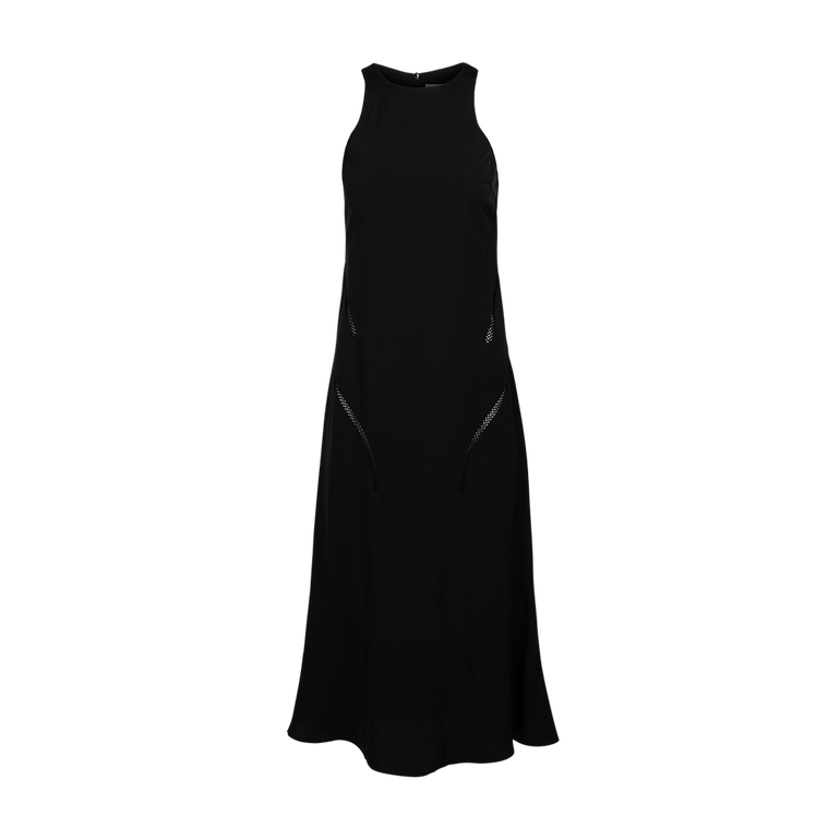Sleeveless Racer Neckline Dress | Front view of Sleeveless Racer Neckline Dress ROHE