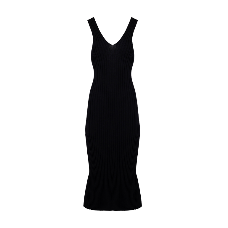 Fitted Knit Dress | Front view of Fitted Knit Dress ROHE