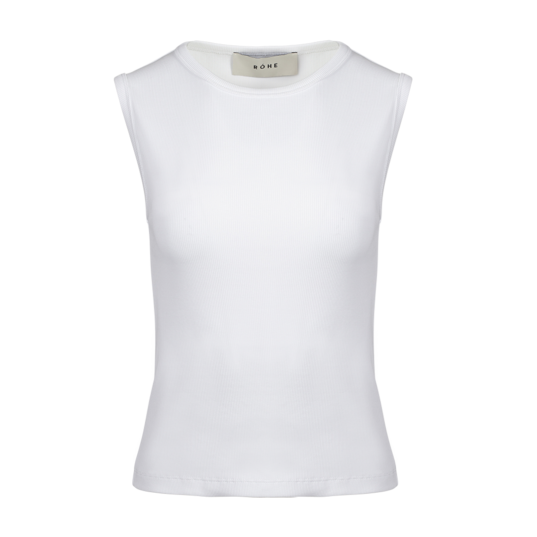 Ribbed Top | Front view of Ribbed Top ROHE