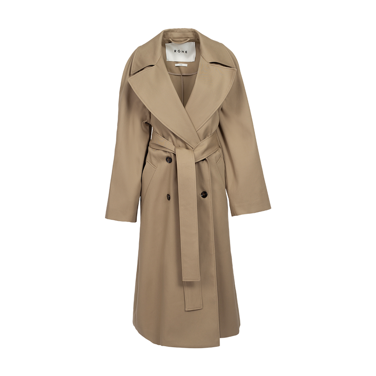Classic Trenchcoat | Front view of Classic Trenchcoat ROHE