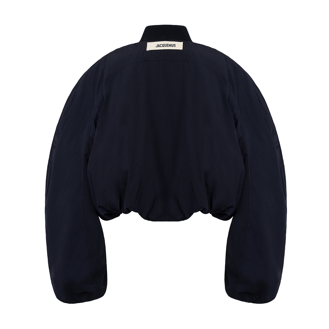 Le Bomber Bahia Jacket | Back view of Le Bomber Bahia Jacket JACQUEMUS