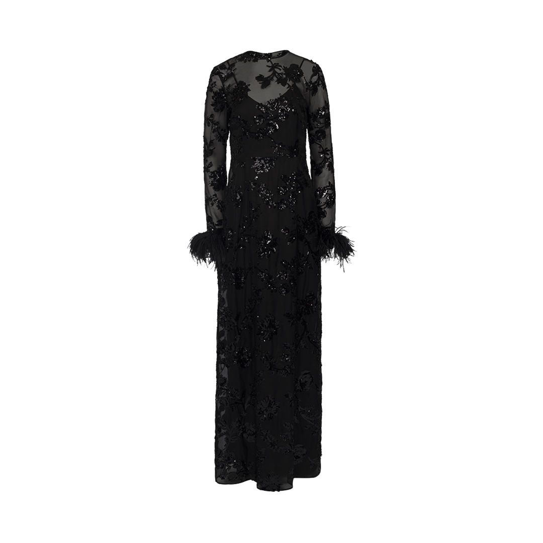 Sequin Column Gown | Front view of Sequin Column Gown ERDEM