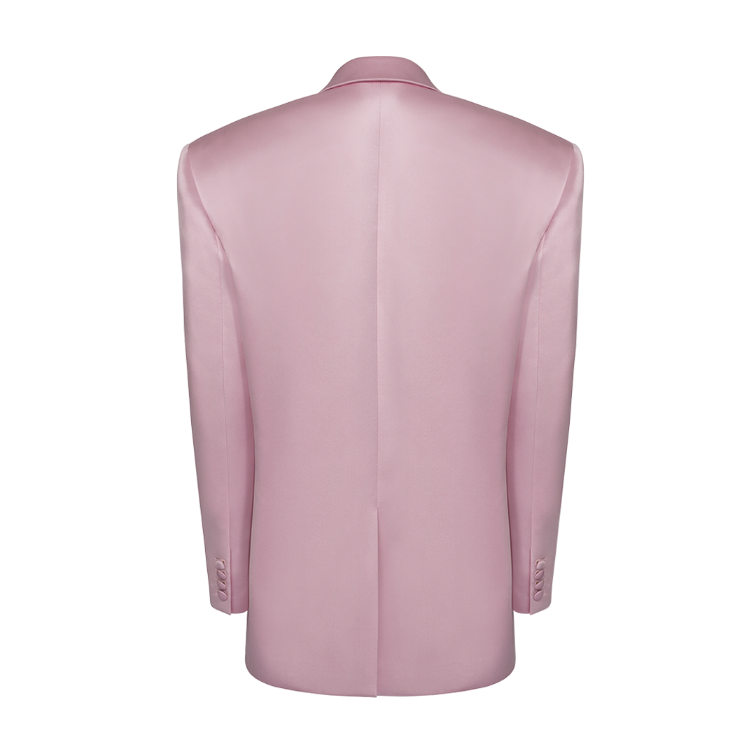 Double-Breasted Blazer | Back view of Double-Breasted Blazer MAGDA BUTRYM