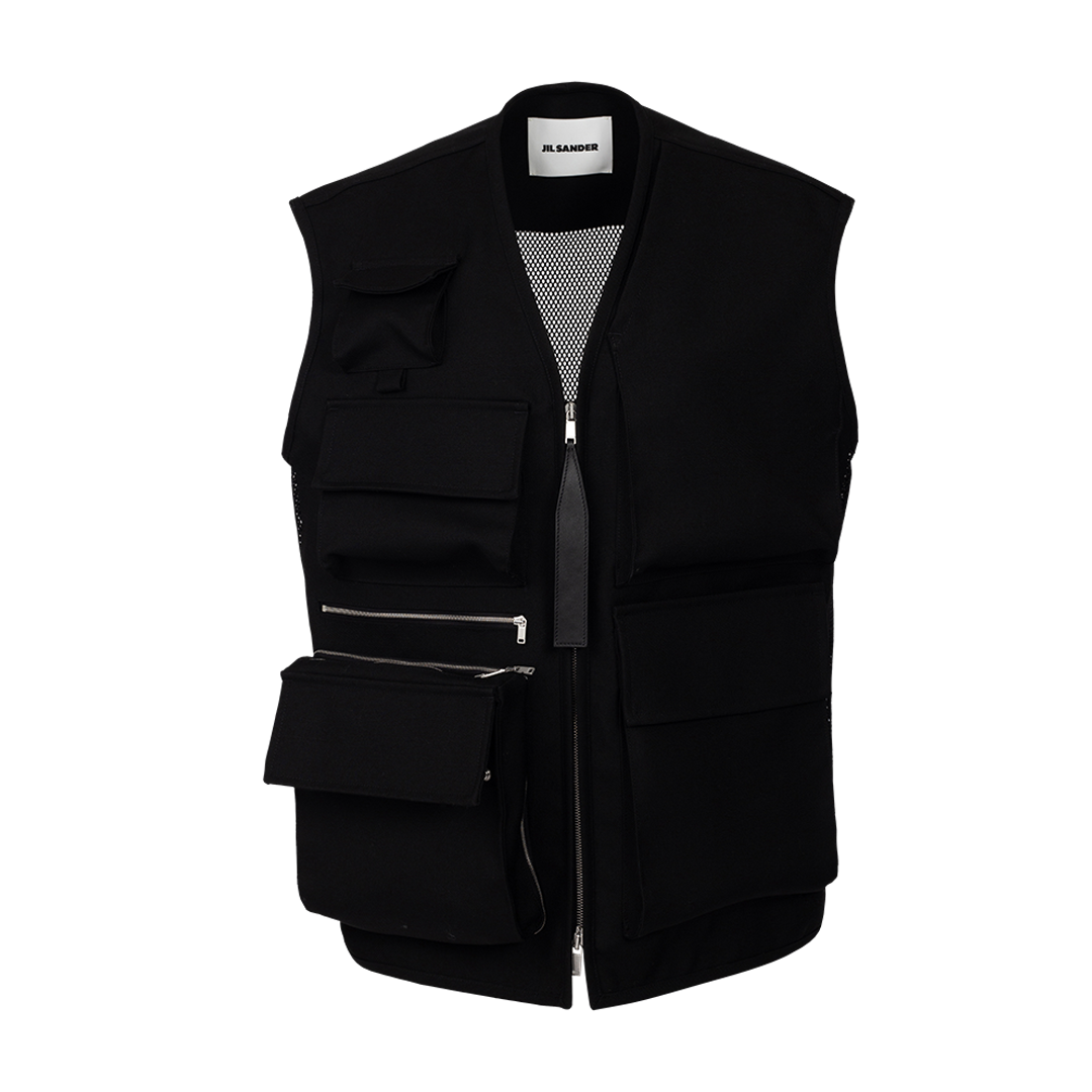Workwear Vest | Front view of Workwear Vest JIL SANDER