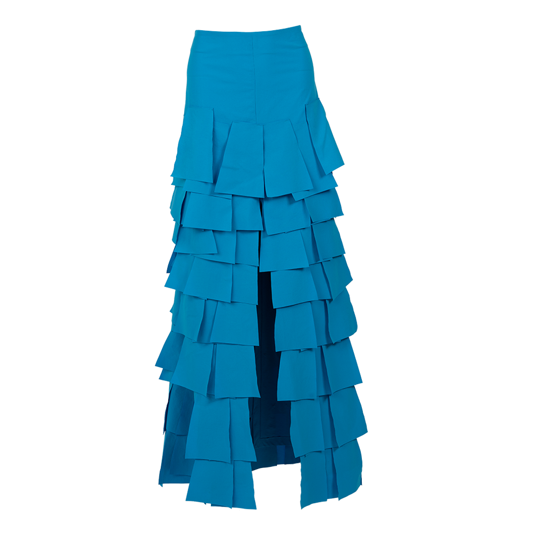 Multi Rectangle Layered Skirt – FORTY FIVE TEN