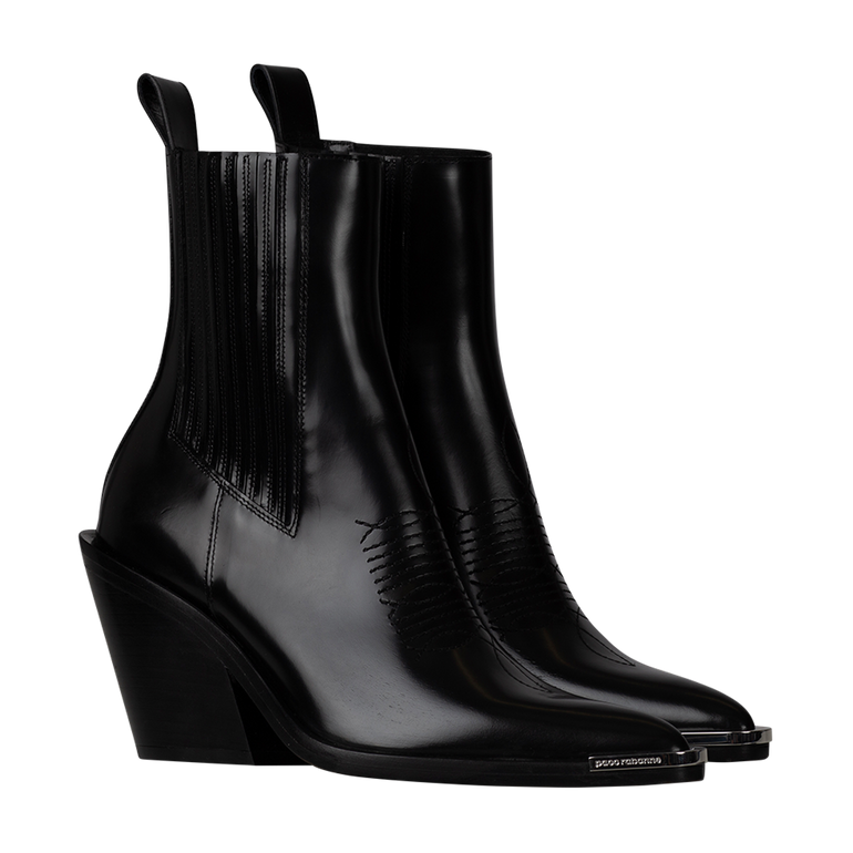 Santiag Ankle Boots | View of Both Santiag Ankle Boots RABANNE