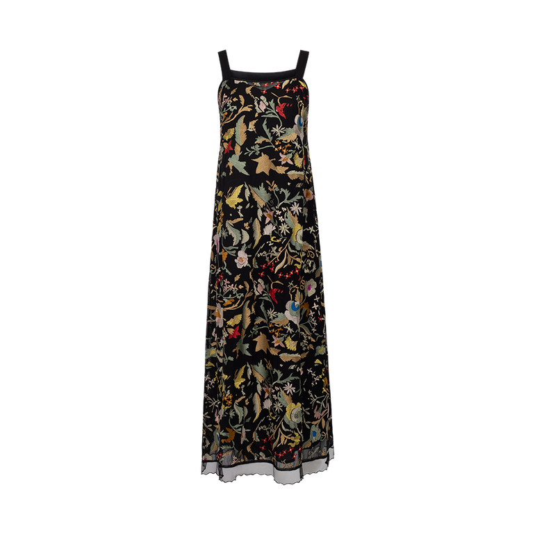 Heirloom Floral Gown | Front view of Heirloom Floral Gown BODE