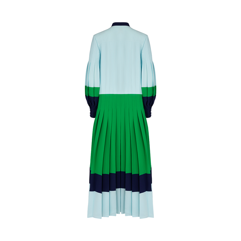 Emile Colorblock Dress | Back view of Emile Colorblock Dress HUISHAN ZHANG
