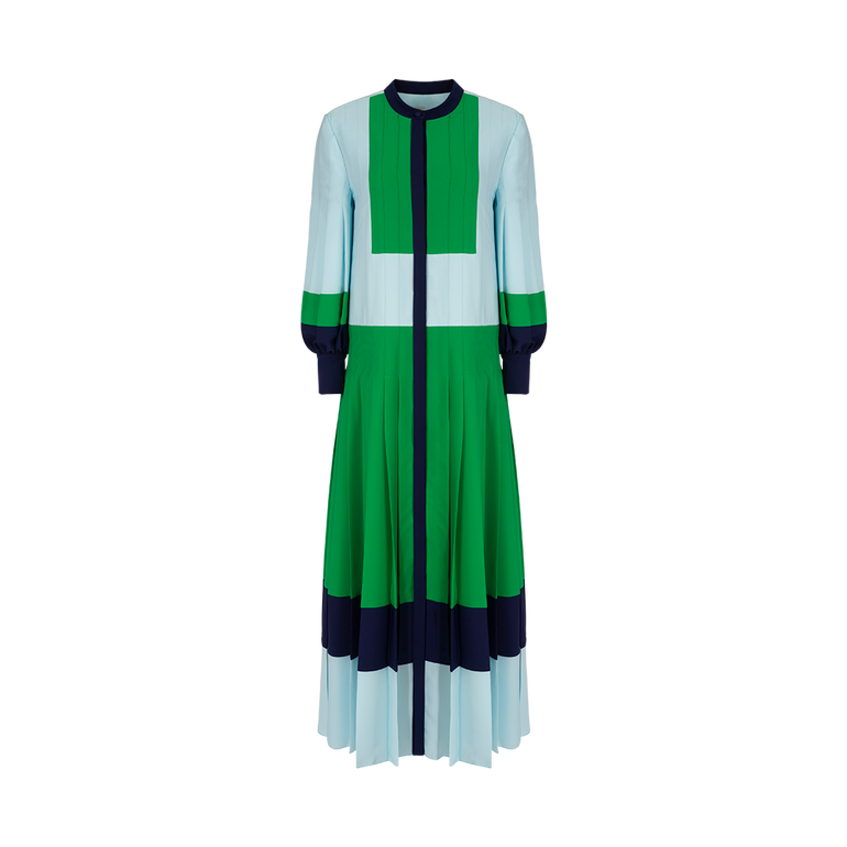 Emile Colorblock Dress | Front view of Emile Colorblock Dress HUISHAN ZHANG