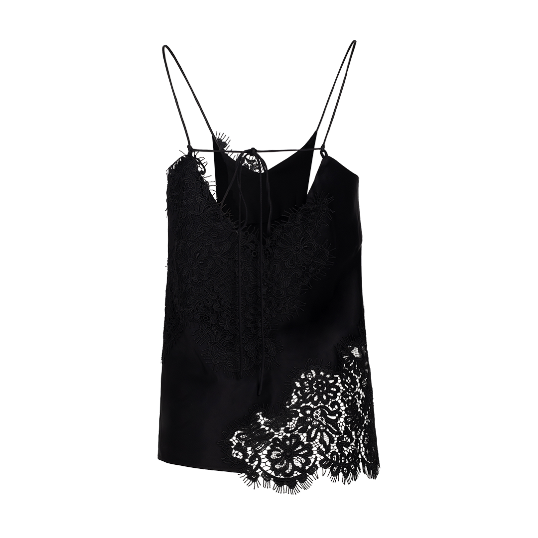 Lace Camisole Top | Back view of Lace Camisole Top ROHE