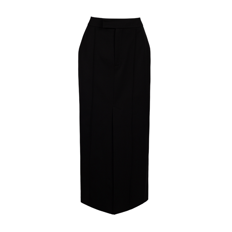 Straight Long Skirt | Front view of Straight Long Skirt ROHE