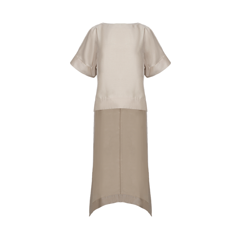 Boxed In Draped Top | Front view of Boxed In Draped Top ROSIE ASSOULIN