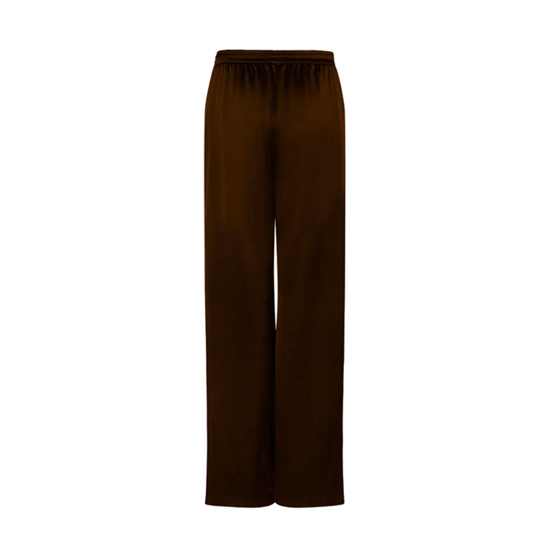 Genevieve Wide Leg Trouser | Back view of Genevieve Wide Leg Trouser HEIRLOME