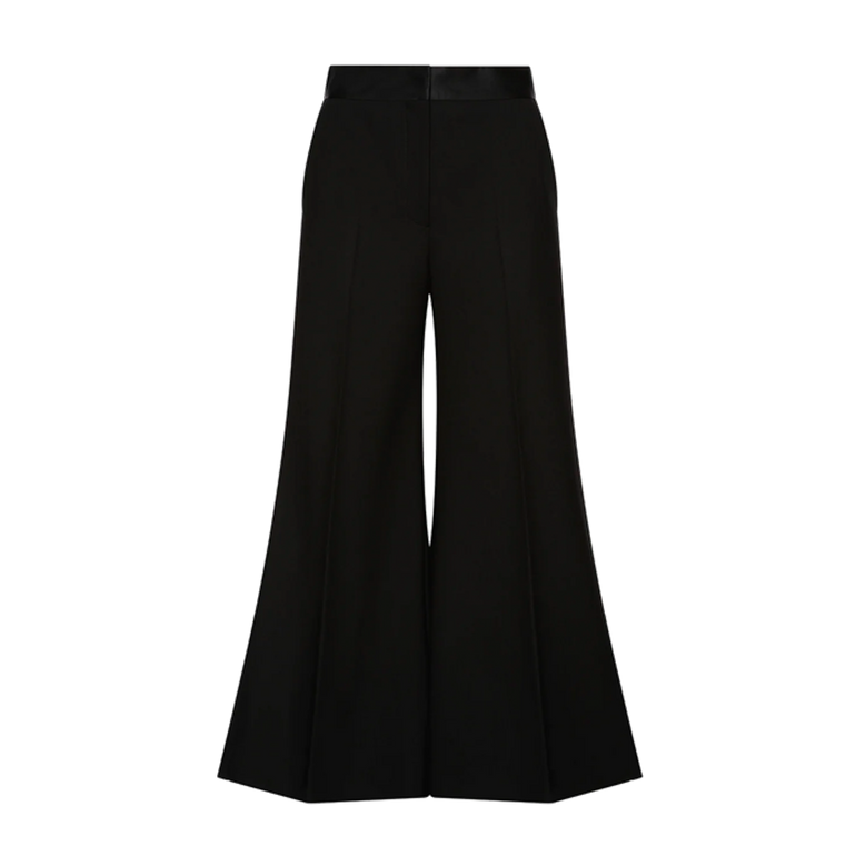 Leonora Cropped Flared Pant | Front view of Leonora Cropped Flared Pant HEIRLOME